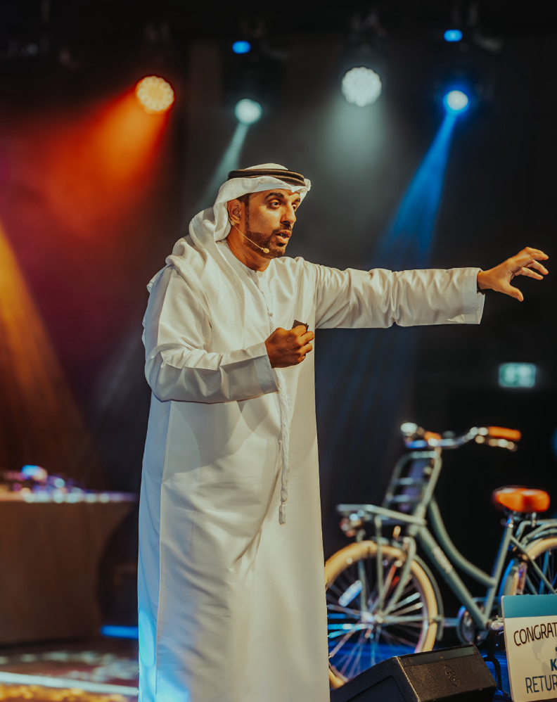Emirati Mentalist Mc Moin Jam Entertainers